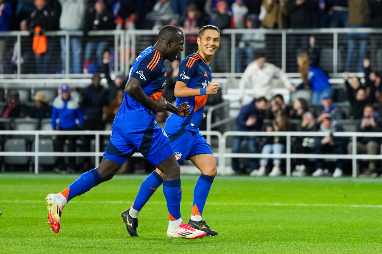 CINCINNATI, OHIO - MARCH 8: FC Cincinnati against Toronto FC on March 8, 2025 at TQL Stadium in Cincinnati, Ohio.